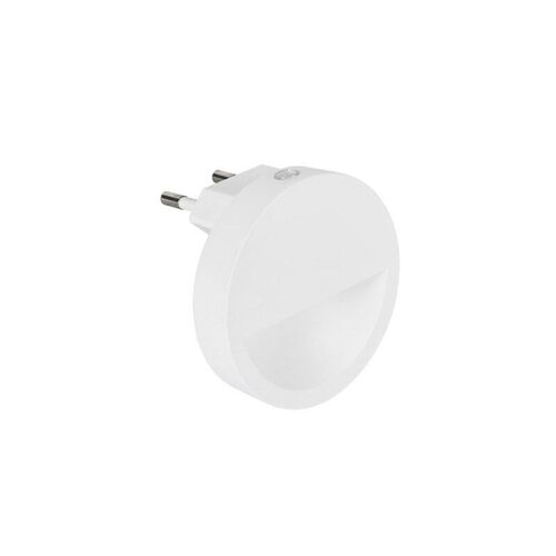 Veilleuse ronde led à détecteur crépusculaire avec visière EDM - 5 lumens - 4000K - 04043