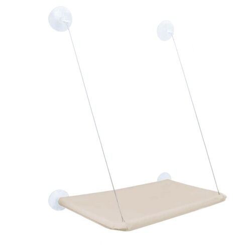 Siège De Fenêtre Amovible Pour Chat, Type Ventouse, Chaton, Lavable, Confortable, Pouvant Supporter Une Charge De 17.5kg, Produits Pour Animaux De Compagnie, Automne Et Hiver