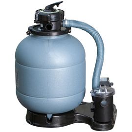 Piscine ovale composite 5,24m x 3,86m x H: 1,24m - Filtration à sable