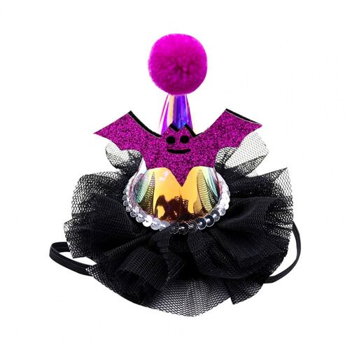 Chapeau En Polyester Pour Animaux De Compagnie, Chapeau Lumineux Pour Animaux De Compagnie, Durable, Décoratif, Excellent Chapeau Led D'halloween Pour Chien, Couvre-Chef Cosplay Pour Animaux De Compag