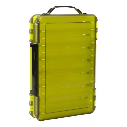 Boîte de matériel de pêche, boîte d'appâts, accessoire de pêche, couvercle Transparent, ouverture Double face avec poignée, grande Capac multi-grilles