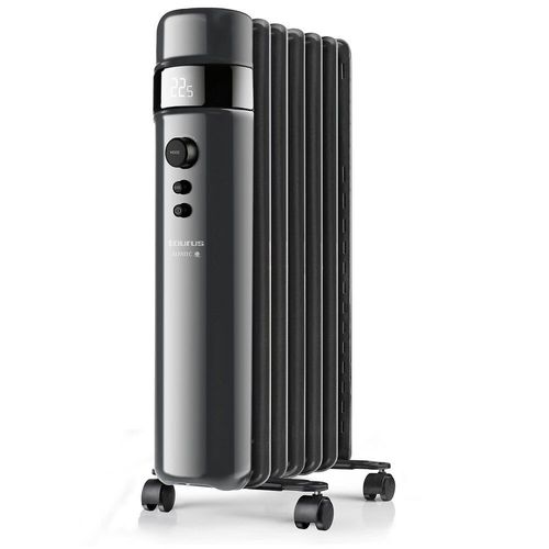 Taurus Alpatec Agadir 1500 - Radiateur à huile - mobile, pose au sol - 1500 Watt - noir