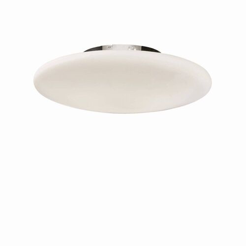 Ideal Lux Smarties Bianco - Grand Plafonnier D'intérieur À 4 Ampoules, Blanc, E27