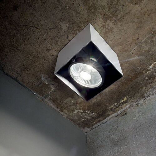 Ideal Lux Mood - 1 Lumière Grand Carré Encastré En Surface Blanc, Gu10