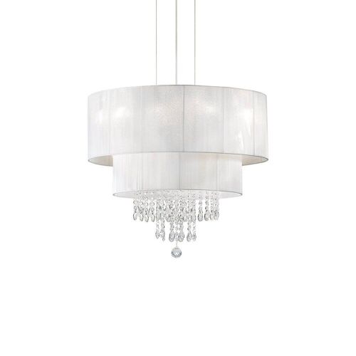 Ideal Lux Opera - Luminaire Suspendu À 4 Ampoules Blanc