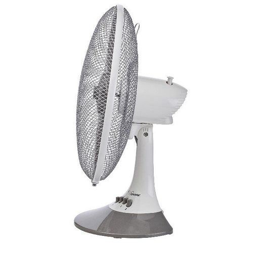 BIMAR Ventilateur de table Vespro - Gris - 43,5 x 55 x 27 cm