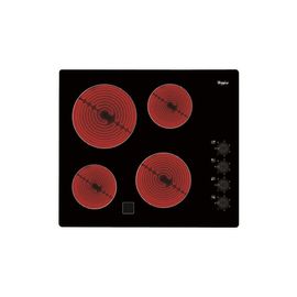 Whirlpool AKM 9010/NE - Vitrocéramique - 4 plaques de cuisson - Niche - largeur : 56 cm - profondeur : 49 cm - noir