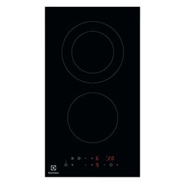 Electrolux Domino LHR3233CK Vitrocéramique Noir - 2 foyers