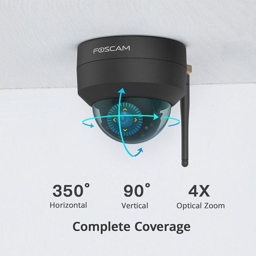 Caméra de sécurité FOSCAM Foscam Caméra IP Wi-Fi motorisée D4Z-B