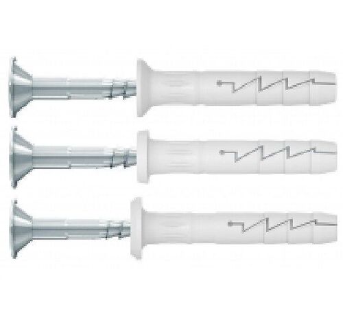 Chevilles à frapper avec collerette fraisée - 5x40 mm - 100 pièces RAWL