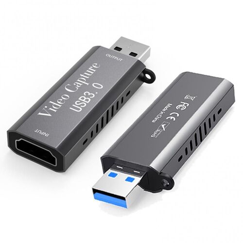 carte d'acquisition vidéo 4K 60Hz, usb 3.0, récepteur compatible HDMI pour jeu PS4, diffusion en direct
