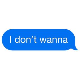 I Don't Wanna - Vinyle