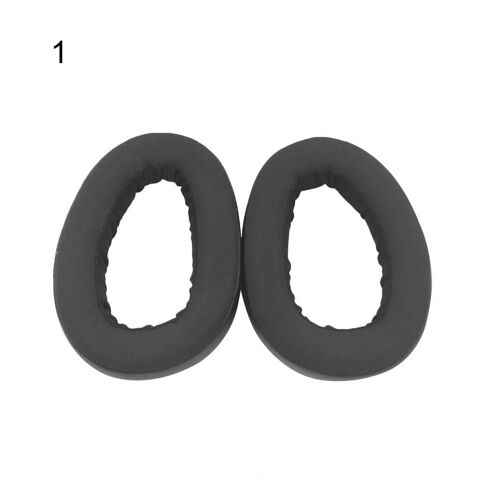housses de casque de jeu remplaçables, 1 paire de manchons de coussin, anti-poussière, respirants, pour Sennheiser GSP 600/500
