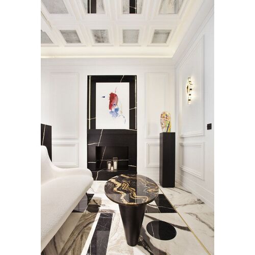 Cimaise Orac Decor P4025 LUXXUS AUTOIRE Moulure décorative Moulure décorative design intemporel classique blanc 2 m