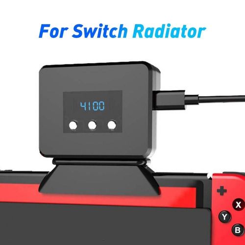 Radiateur À Affichage Led, Dissipation De La Chaleur, Ventilateur De Refroidissement Pour Manette De Jeu Nintendo Switch