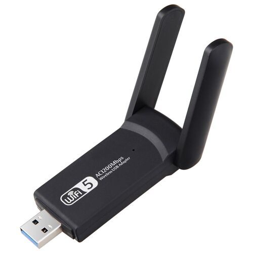 Adaptateur WiFi USB sans fil, 1200Mbps, Lan, Ethernet, 2.4G/5G, double bande, ZJMle pour carte réseau