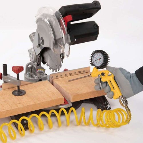 Varo Compresseur POWX1706 1100W sans huile + 11 accessoires