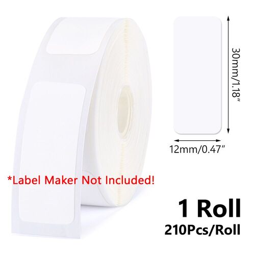 Étiquettes d'impression colorées Niimbot, étiqueteuse sans fil, rouleaux de papier étanches, D11, D110, D101, 12*30, 12*40, 15*30, 15*50mm