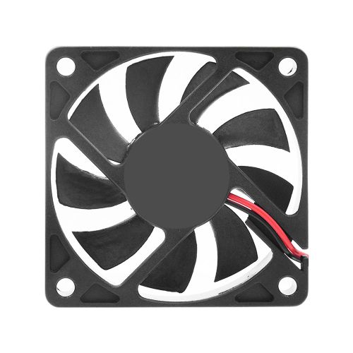 Ventilateur De Refroidissement Silencieux Pour Boîtier D'ordinateur/Pc/Cpu, 12v, 60mm, 2 Broches, 6010 Cc, 60x60x10mm, 6cm