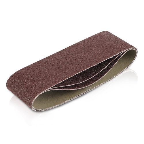 Lot de 3 bandes de ponçage - grain 120 - 75 x 508 mm