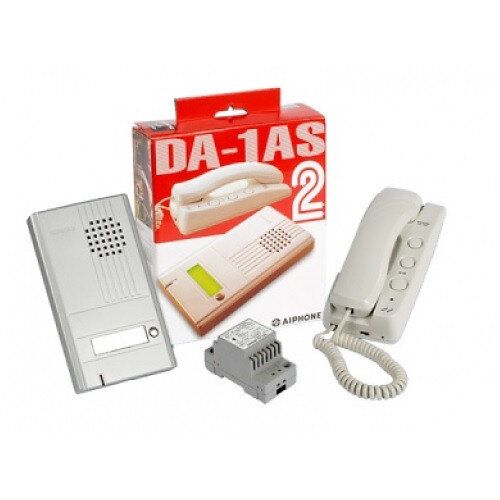 Aiphone - Platine Saillie 1 Bouton Avec Façade Aluminium Epaisseur 22mm. - Da1ds