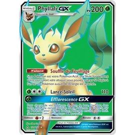 Carte Pokémon Gx Rare Full Art Leafeon 139/156