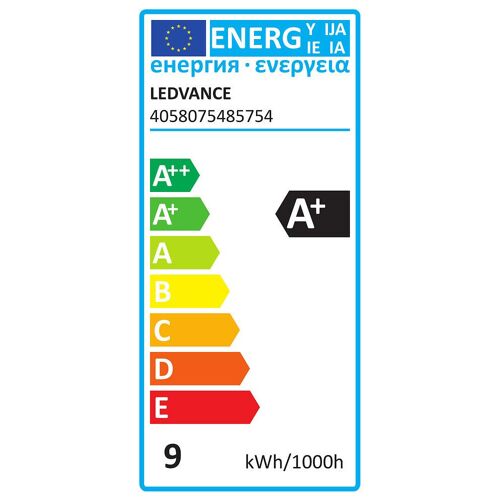 Ledvance Smart+ Eec: A+ (A++ - E) Smart+ Wifi Classic Multicolour 60 9 W/2700k E27 9 W