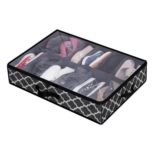 Boîte de rangement pour chaussures, tissu non tissé, poignée renforcée, étanche à la poussière, fournitures d'esprit ères