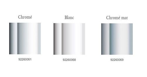 Bonde douche Tempoplex Plus 90mm avec cache blanc