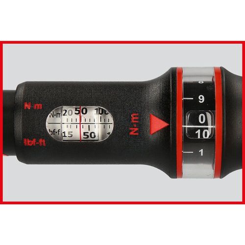 Clé dynamométrique 1/4" bouton poussoir 1-25Nm ERGOTORQUE Precision