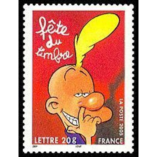 France 2005, Très Beau Timbre Neuf** Luxe Yvert 3751, Titeuf Par Zep, Timbre Validité Permanente Pour Lettre 20g, Pour Collection Ou Affranchissement.