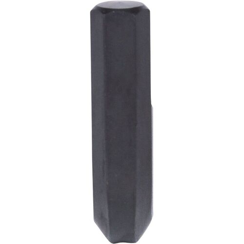Clé mâle brunie courte, 6 pans 12 mm