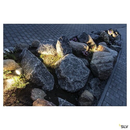 Projecteur Extérieur Slv Sitra 360 Spike Simple, Anthracite, Gx53/Tcr-Tse, 9 W