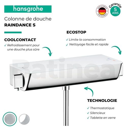 Mitigeur thermostatique douche Ecostat Select