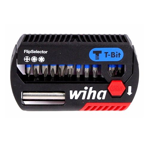 Coffret de 12 embouts T et porte-embout Flipselector WIHA