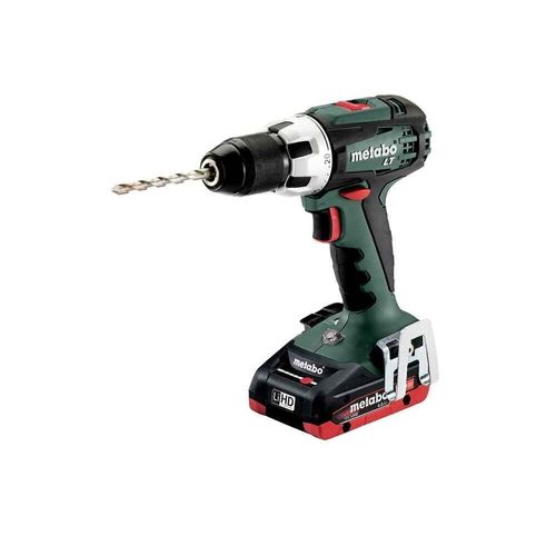 Metabo BS 18 LT Perceuse-visseuse sans fil, 2x18V/4Ah LiHD, Chargeur ASC 30-36 V, Coffret - 602102800
