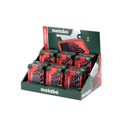 Coffret de forets à bois "Promotion", 8 pièces Metabo - 626705000