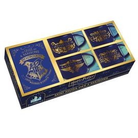 Le Quiz Des 4 Maisons Hogwarts - Coffret Avec Les Mini Mugs Des 4 Maisons Et Un Livret De Quiz