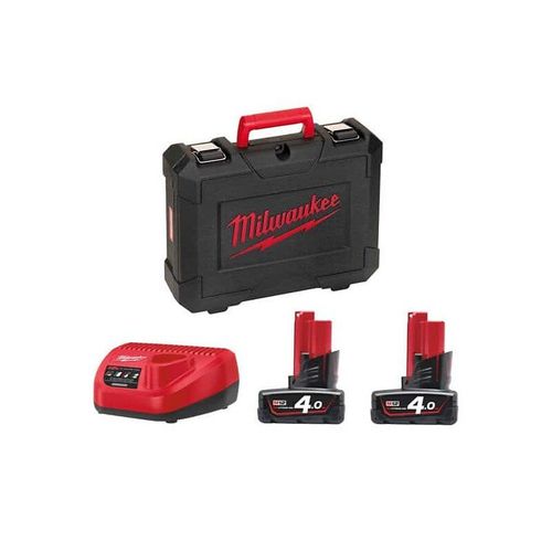 Scie sabre Compacte Fuel MILWAUKEE 12V 4Ah M12 CHZ-402C - 4933446950