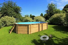 Piscine SWIMWOOD PISCINE RAINURÉE LANGUETTE OCTO. EMEO SW