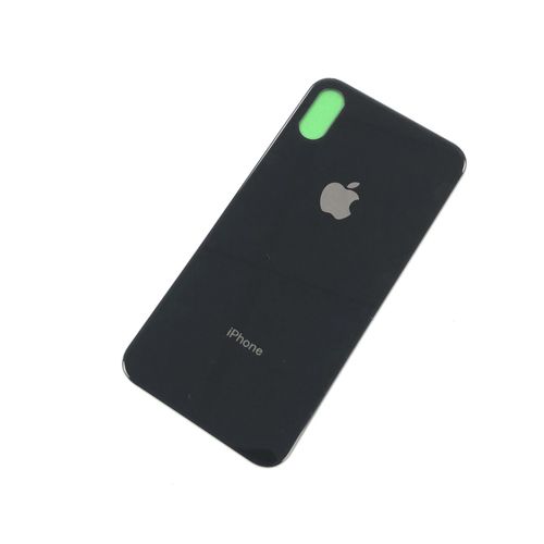 Vitre arrière Apple iPhone X/XS Noir coque capot cache batterie dos
