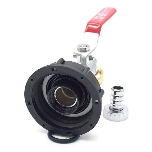 Raccord robinet en laiton chromé sortie raccord rapide - 3/4'' BSP