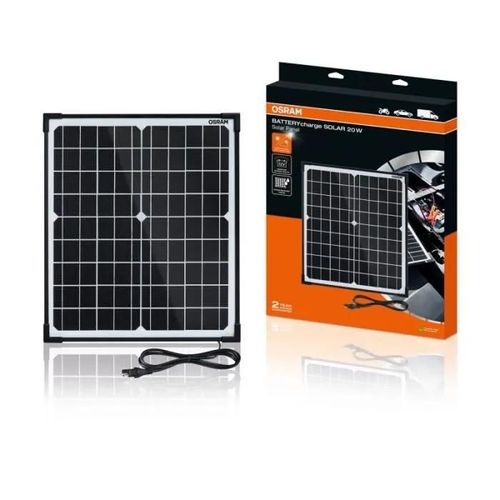 Chargeur De Batterie Solaire Pour Véhicules Solar Panel 1500 Osram