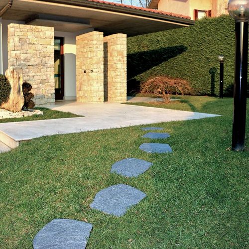 Pas Japonais Gr?S C?Rame Effet Pierre Grise L.42 X L.36 X Ep.2 Cm (? L'unit?)