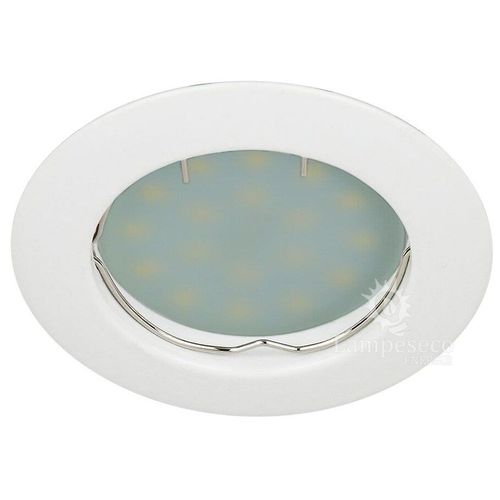 Lot De 8 Spot Led Encastrable Complete Ronde Fixe Eq. 50w Lumiere Blanc Neutre