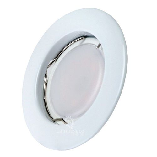 Lot De 20 Spot Led Encastrable Complete Blanc Lumière Blanc Chaud 5w Eq.50w Ref.267