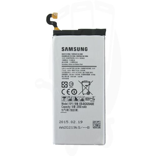 Batterie Samsung Galaxy S6 Eb-Bg920aba Capacité 2550mah