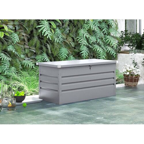 Coffre De Jardin Métal Store - 480l - Argent