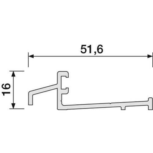 Seuil de porte d'entrée bois en aluminium- SPR BILCOCQ