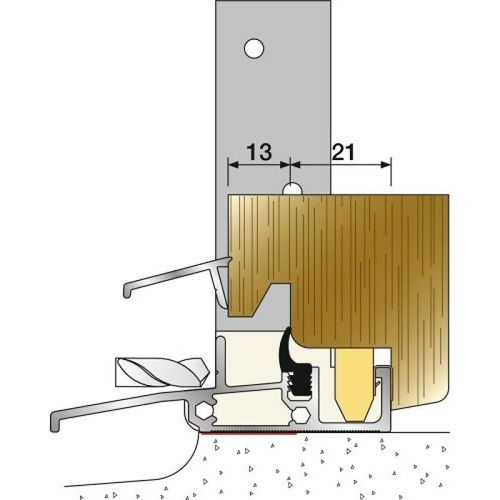 Seuil SP20 pour portes-fenêtres bois BILCOCQ